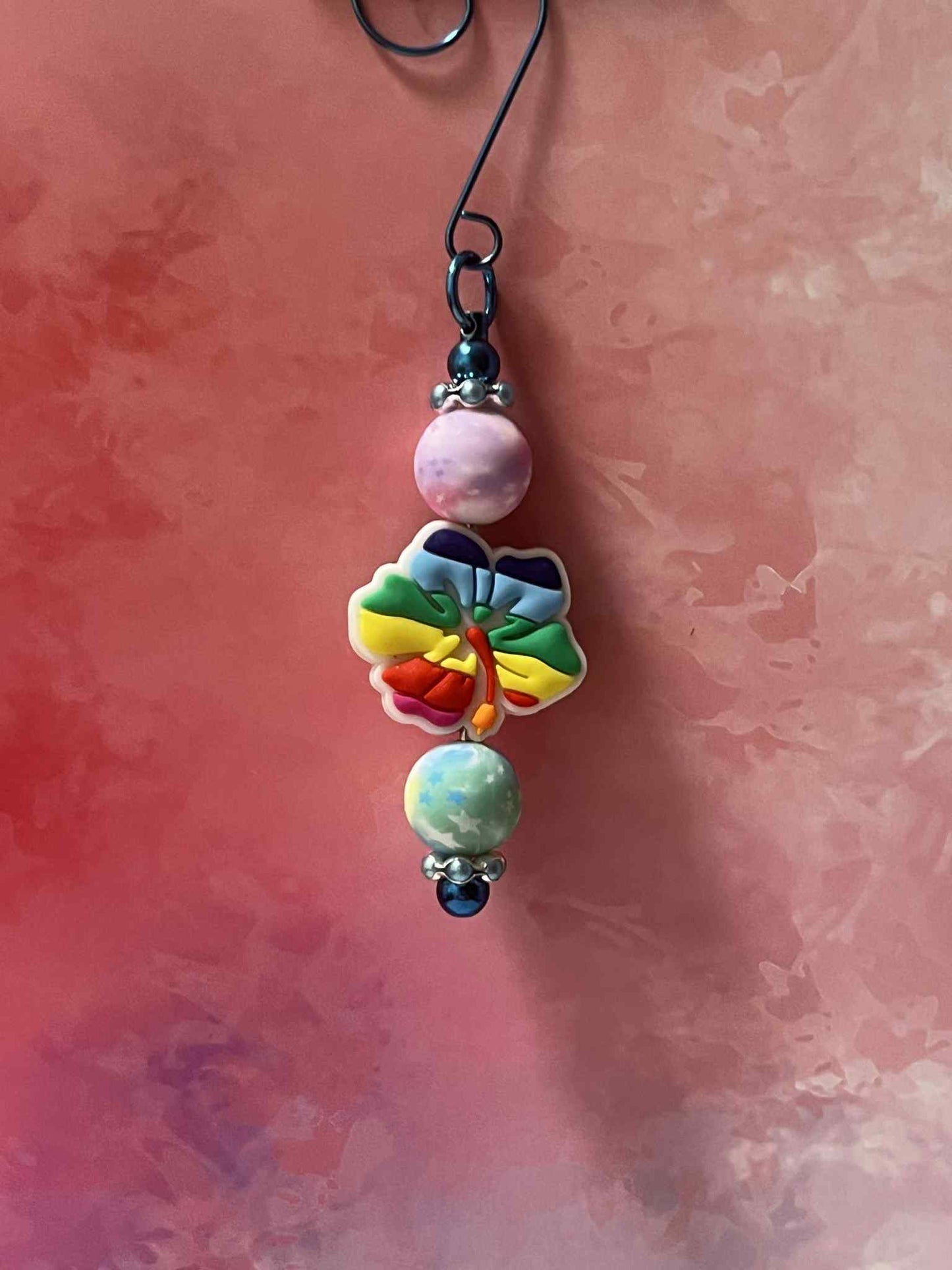 Pride Hawaiian flower bookmark