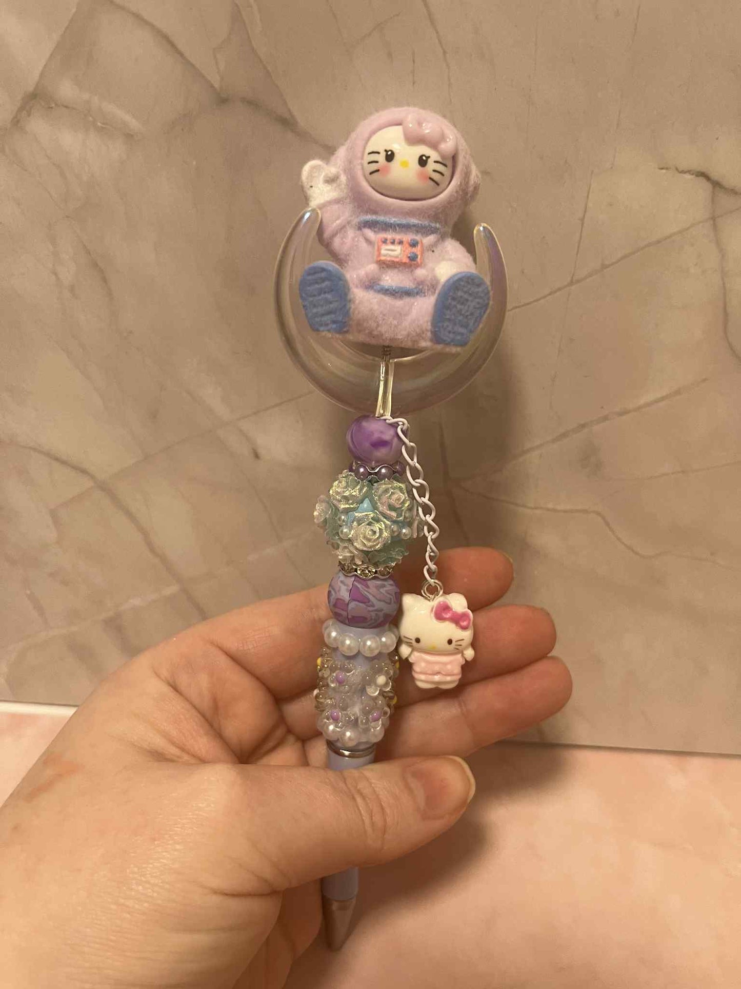 Two Hello Kitty Astronaut Pens