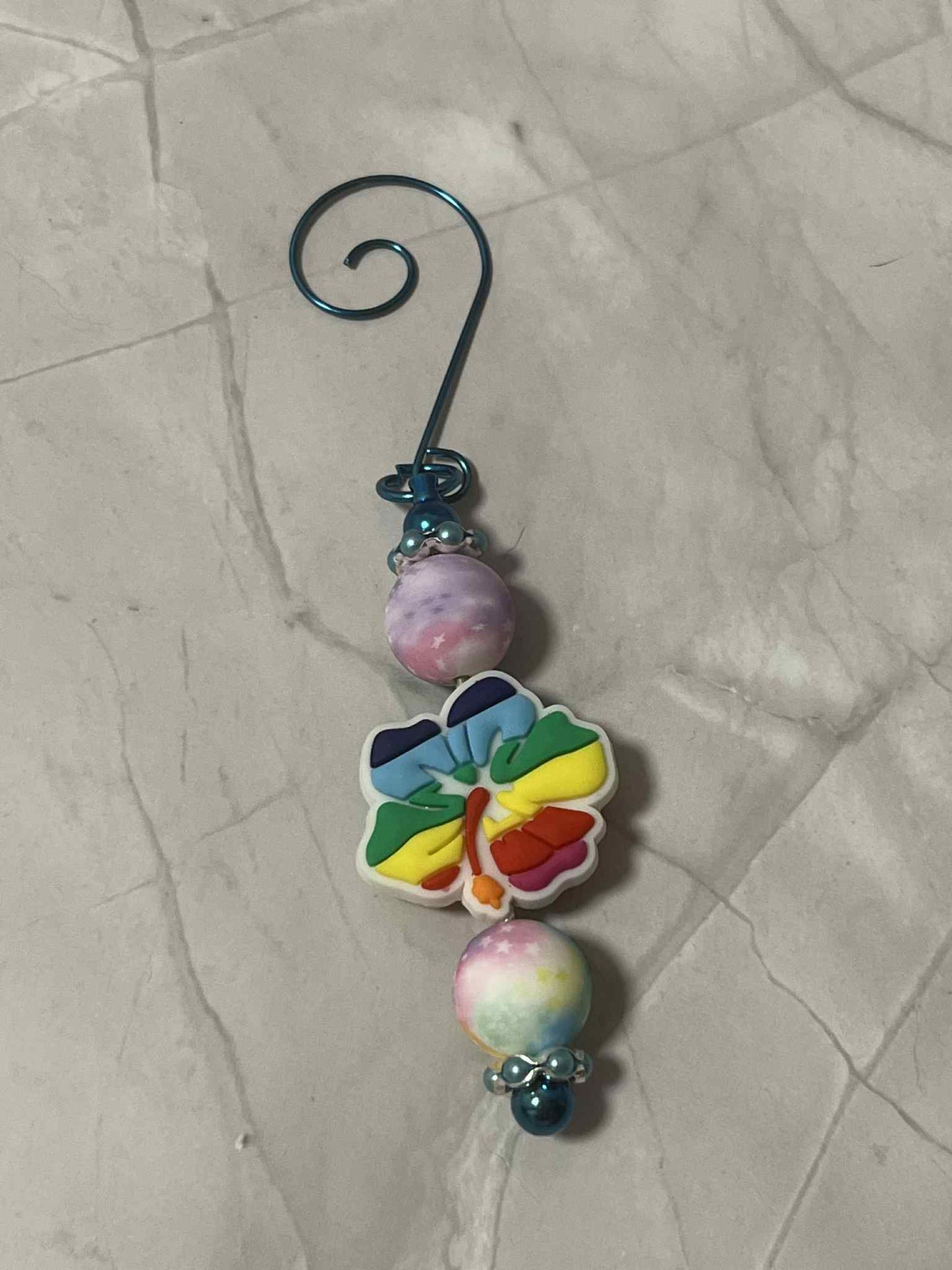 Pride Hawaiian flower bookmark