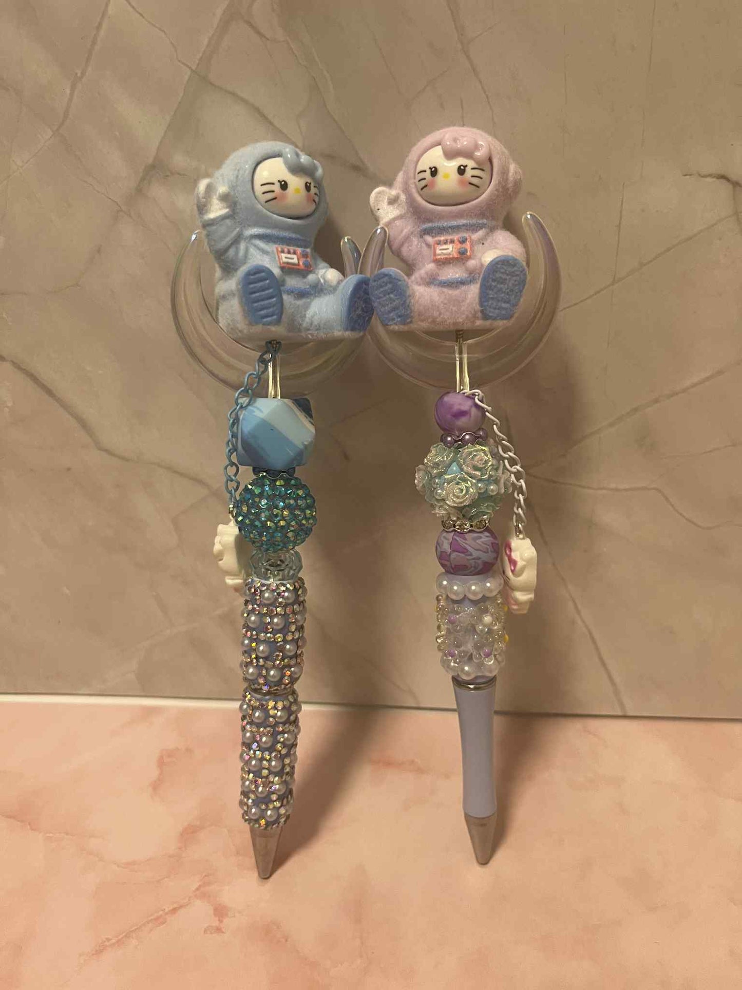 Two Hello Kitty Astronaut Pens