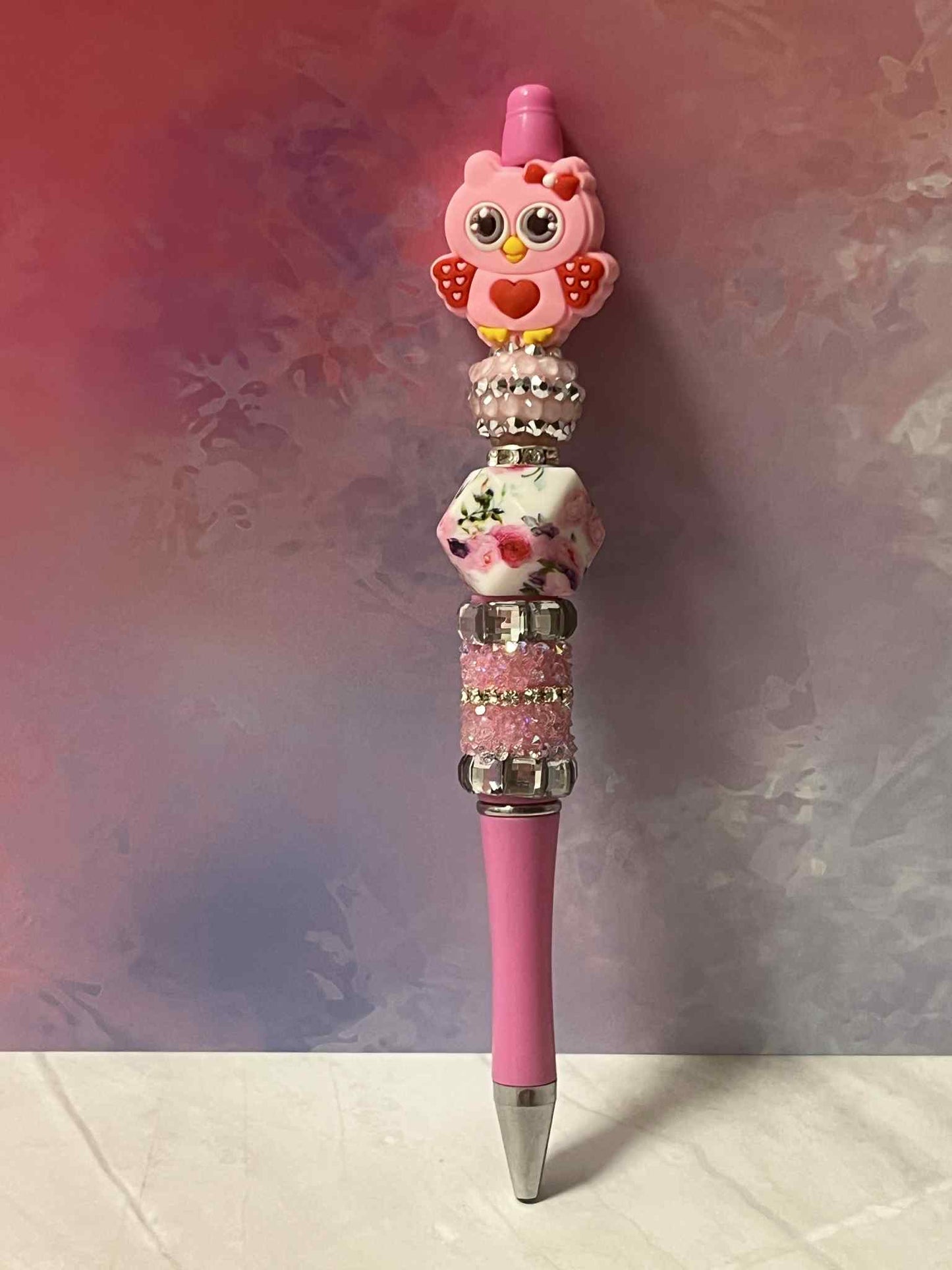 Pink Owl Pen