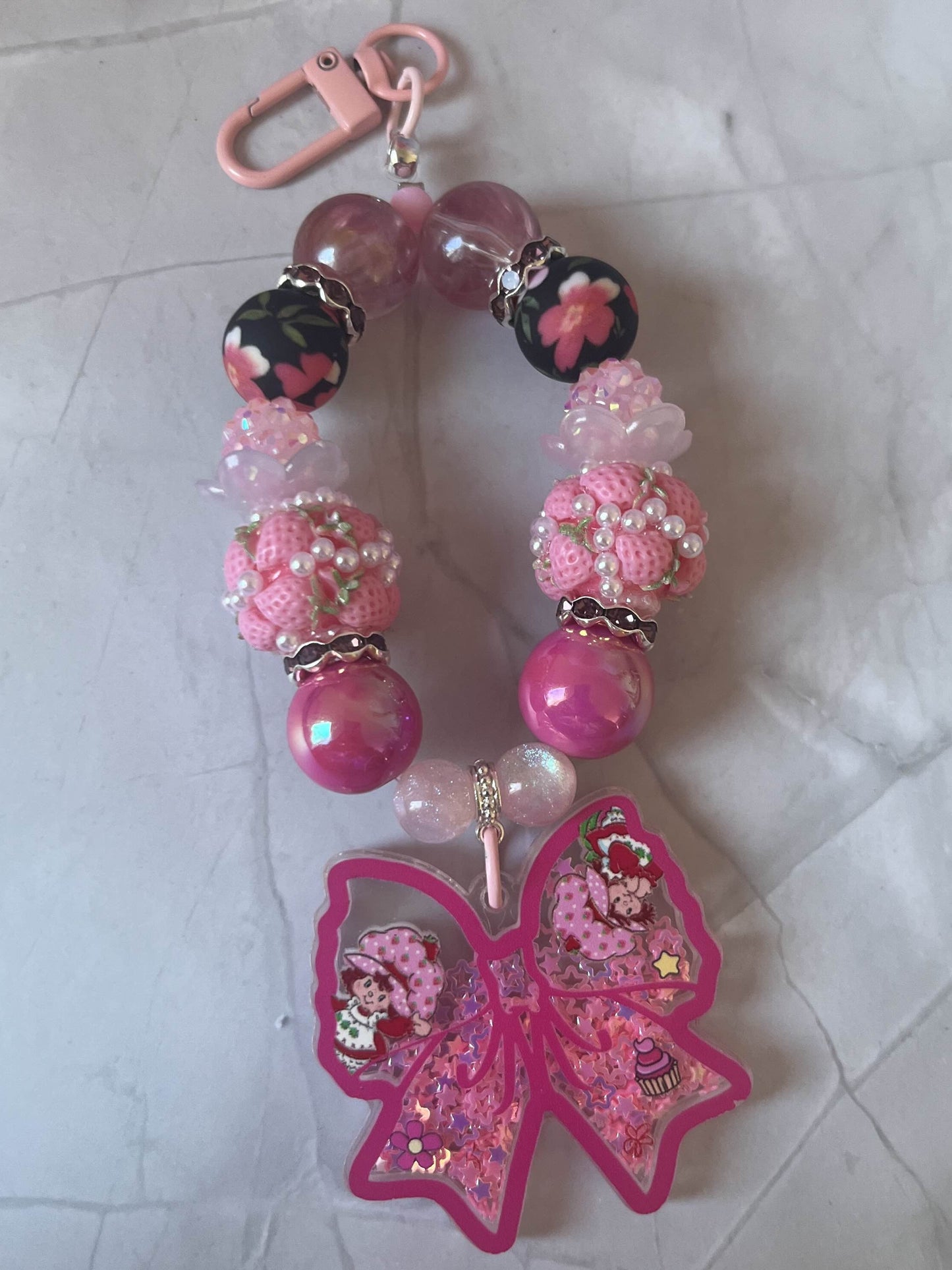 Strawberry Shortcake Bag Chain