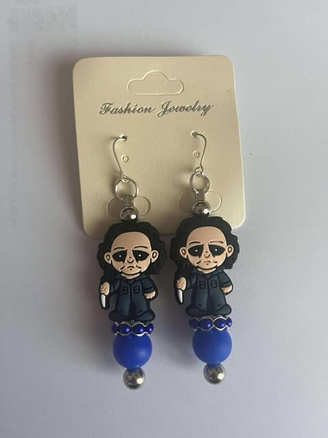 Micheal Myers earrings