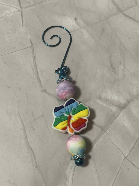 Pride Hawaiian flower bookmark