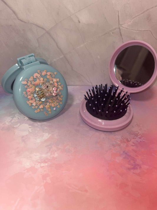 Blue Hello Kitty Hair brush