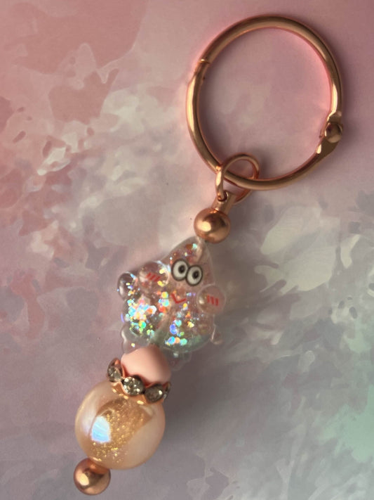 Patrick Star Fish Keychain