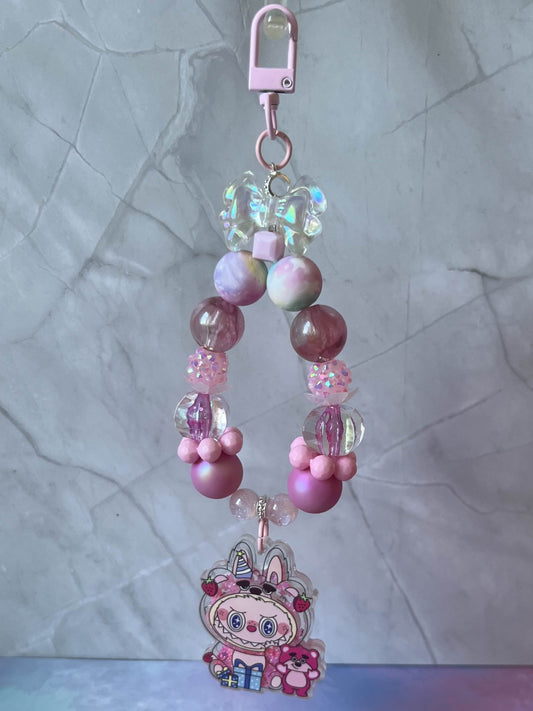 Pink Labubu Bag Chain