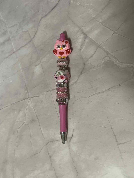 Pink Owl Pen